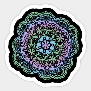 Colorful Mandala Sticker